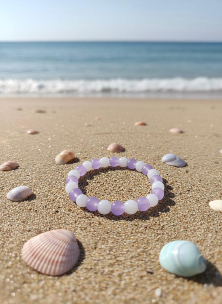 Lavender Cloud Bracelet