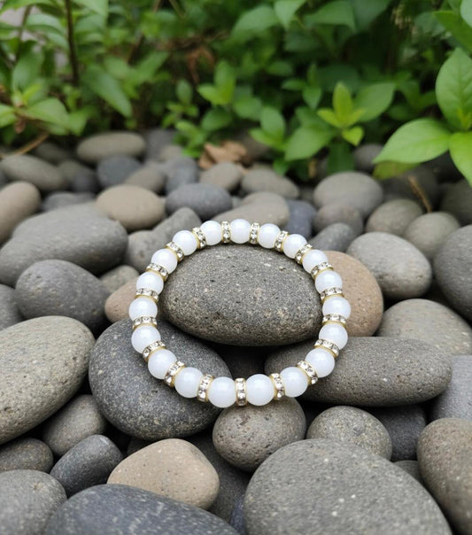 Ivory Glow Elegance Bracelet