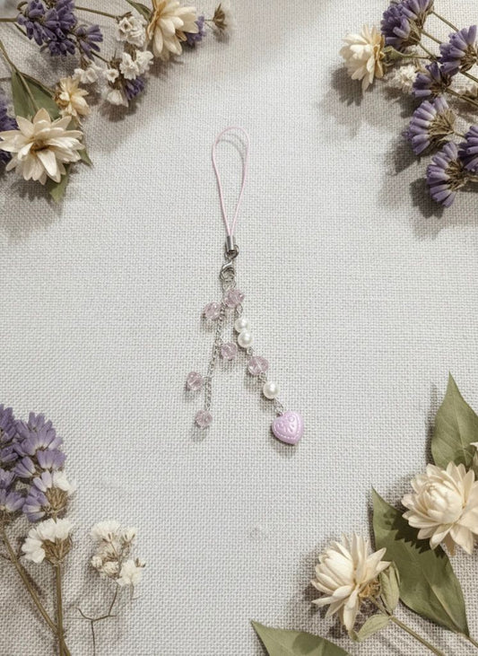 Heart Dangle Phone Charm