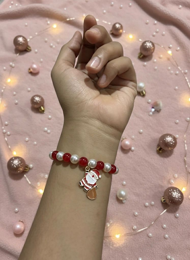 Santa Joy Beads Bracelet