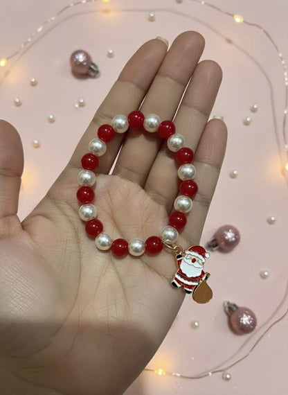Santa Joy Beads Bracelet